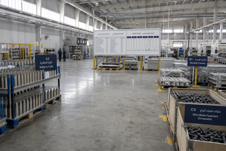 Saudi Arabia’s Rise as a Clean Energy Manufacturing Hub: Solar, Wind, and Batteries