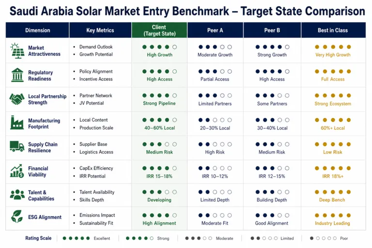 Strategic Market Entry for Solar Panel Manufacturer