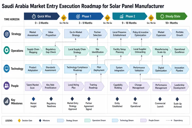 Strategic Market Entry for Solar Panel Manufacturer