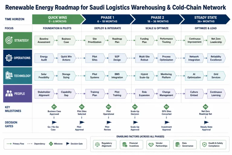 Renewable Energy Solutions for a Saudi Logistics and Warehousing Group