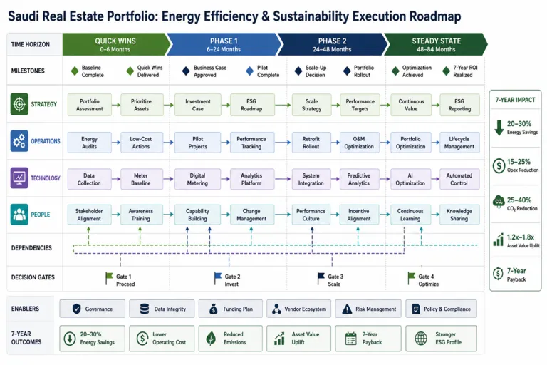 Energy Efficiency and Sustainability for a Saudi Real Estate Developer