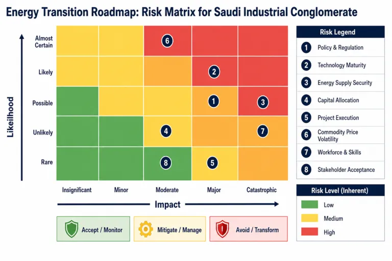 Energy Transition Roadmap for a Large Industrial Conglomerate