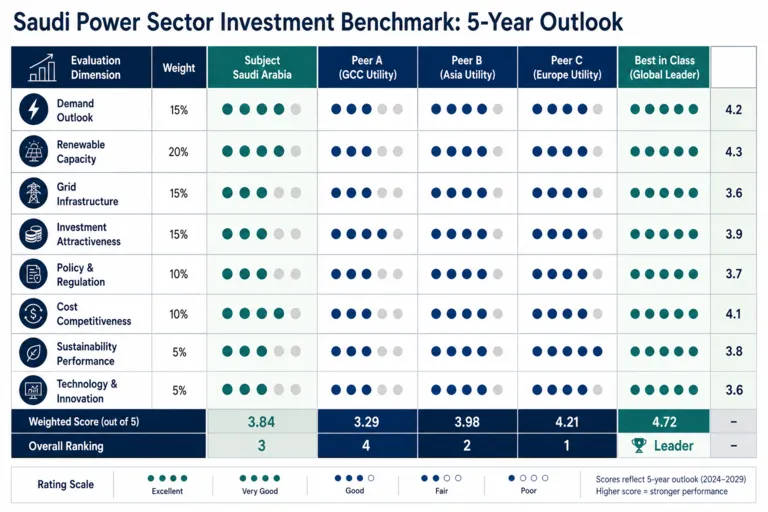Energy Market Research for a Saudi Power Sector Investor
