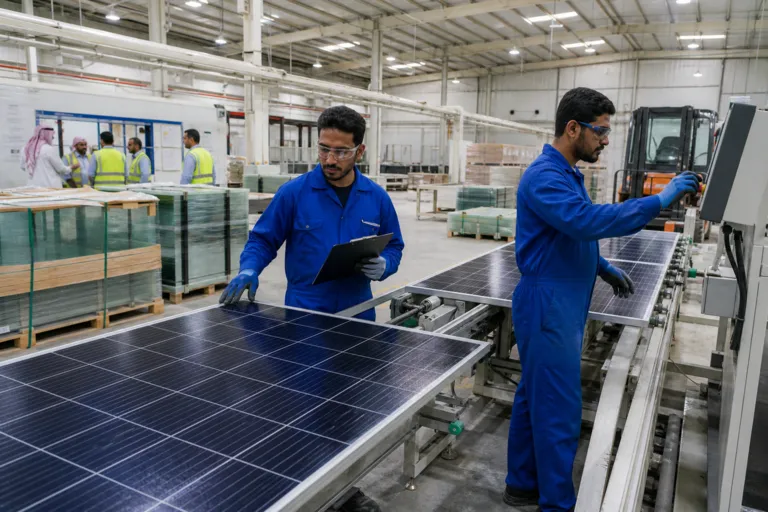 Saudi Solar Manufacturing Local Content in 2026: New Factories, Real Deadlines, and Aramco’s Industrial Push