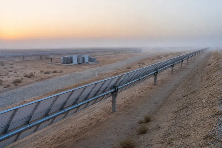Single-axis Solar Trackers in Saudi Arabia: More Yield From the Desert Sun With Smart Tracker Tech