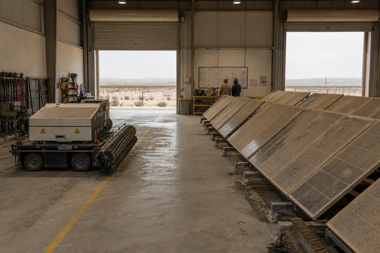 Winning the Desert Battle: Solar Panel Soiling in Saudi Arabia, and How to Fight It