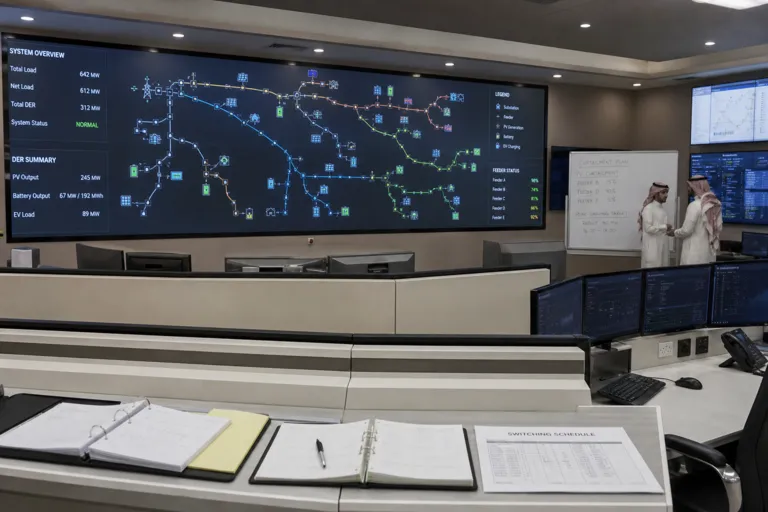 DERMS Distributed Energy in Saudi Arabia: Smarter Control for Rooftop Solar, Batteries, and EVs